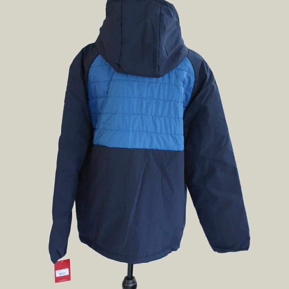 NWT! Mens London Fog Mixed Media Active Jacket, True Blue, Size XL - Picture 4 of 10